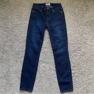 PAIGE Verdugo Ankle Skinny Jeans (Bon Voyage) - size 25